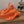 SLINGBACK SANDAL ETERNITE 75 ORANGE LAMBSKIN