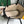 BORSA CHIEN GRIS 33 IN TELA GOYARDINE NERA E FINITURE IN PELLE DI VITELLO TAN
