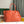 CHIEN GRIS BAG 33 IN ORANGE GOYARDINE CANVAS AND CALFSKIN TRIM