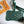 CHIEN GRIS BAG 33 IN GREEN GOYARDINE CANVAS AND CALFSKIN TRIM