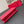 BORSA CARO SLIM POUCH 21 IN PELLE DI VITELLO ROSSO CILIEGIA
