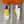 HM BOUNCING SNEAKER CLOUD AND YELLOW BREATHABLE FABRIC