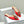 Manolo Buckle Flast Mules Red Silk 327518