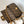 Fend Baguette 20 Brown FF Jacquard Fabric Bag Ghw