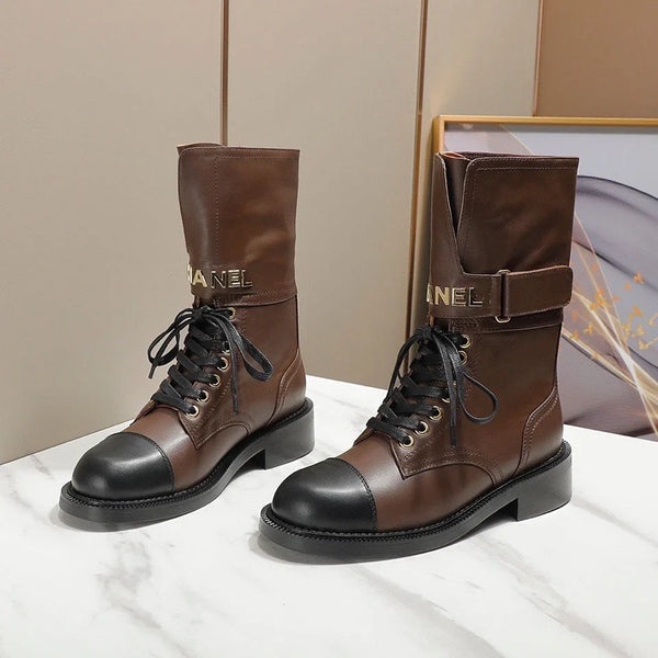 CC 26s Combat Boots Leather Suede 194070