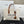 CABAS 44 PRINTED CANVAS WHITE TOTE