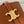 TRIPHOME 25 BUCKET BAG CINNAMON BROWN CALFSKIN