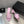 cc rev cone heel mule slide sandal pink quilted lambskin 6cm