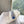 CD 25 Flat Slippers White Blue Wool 395569