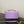Fend Baguette 24 Bag With FF Motif Lavender Leather Ghw