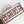 BORSA TOTE CON LETTERA 41 TESSUTO BIANCO ROSSO