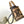 BORSA IN TESSUTO NERO MARRONE TRIPHOME 26