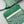HOBO BOHÈME 34 IN GREEN GOYARDINE CANVAS AND CALFSKIN