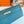 HM Kelly Cut 31 Teal Blue Epsom Leather Silver Hardware 229063