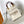 Borsa shopper Fend Mini Sunshine 18 in pelle bianca 