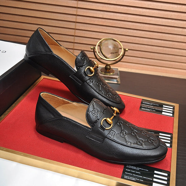 GG Men's Jordaan Loafer Black Cowhide 726292