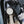 HM HERBAG ZIP 31 BLACK AND WHITE HORSE MOTIF CANVAS