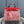 HM HERBAG ZIP 31 RED AND WHITE HORSE MOTIF CANVAS