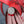 HM HERBAG ZIP 31 RED AND WHITE HORSE MOTIF CANVAS