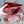 HM HERBAG ZIP 31 RED AND WHITE HORSE MOTIF CANVAS
