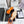 CC Slingback 60mm Orange Lambskin And Horsehair