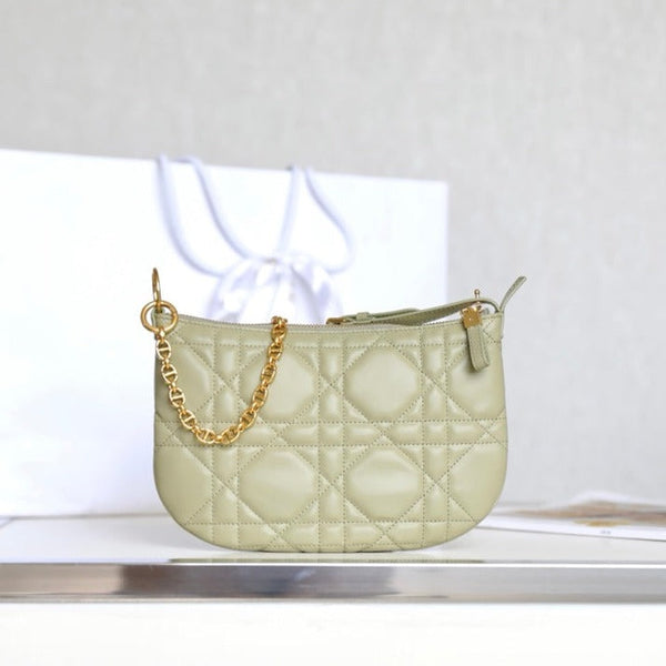 MINI CARO BAG 25 IN PELLE DI AGNELLO BEIGE