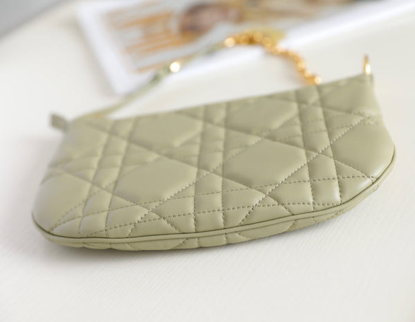 MINI CARO BAG 25 IN PELLE DI AGNELLO BEIGE