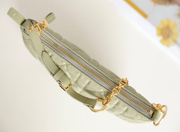 MINI CARO BAG 25 IN PELLE DI AGNELLO BEIGE