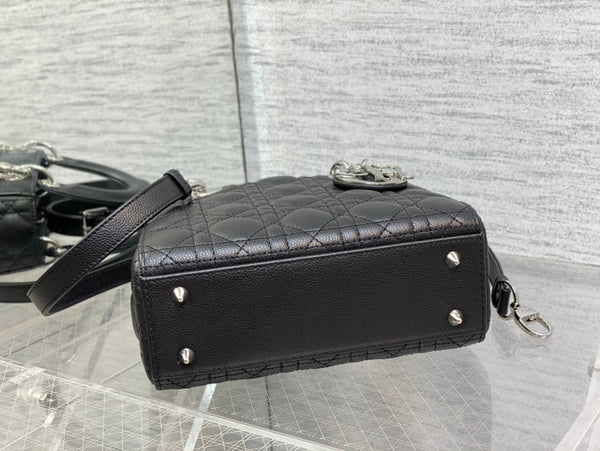 borsa piccola da donna 20 in pelle di vitello nera