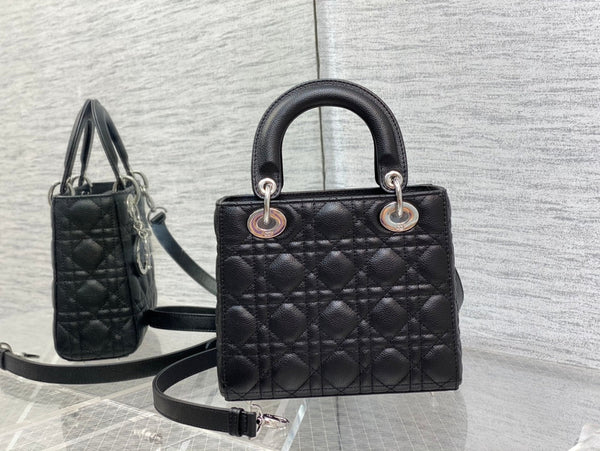 borsa piccola da donna 20 in pelle di vitello nera
