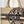 SHOPPING BAG 26 IN BEIGE AND BLACK EMBROIDERED CANVAS