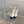 CC Ankle Boots Block Heel 60mm White Black Cowhide 464569
