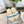 CD Dway Slide Blue White Wool Fleece Lining And Canvas Fabric