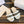 CD Dway Slide Black White Fleece Lining And Canvas Fabric