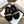 CD Dway Slide Black Fleece Lining And Canvas Fabric