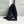 CRUSH MEDIUM CHAIN BAG 31 IN BLACK QUILTED CRUSHED CALFSKIN BLACK HARDWARE
