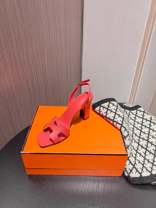 Sandalo Slingback Eternite 95 Rosso