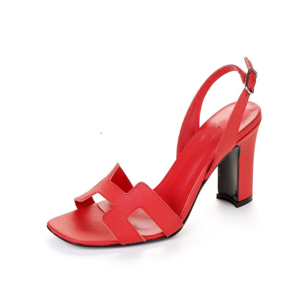 Sandalo Slingback Eternite 95 Rosso