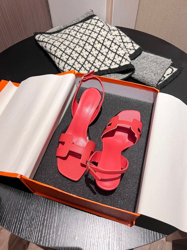 Sandalo Slingback Eternite 95 Rosso