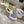 GG Snow Boots White Blue Calfskin Denim Wool 576245