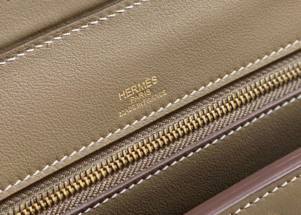 HM Mini 24 Sur 24 Bag 21cm Light Brown Swift Cowhide Gold Hardware 250250