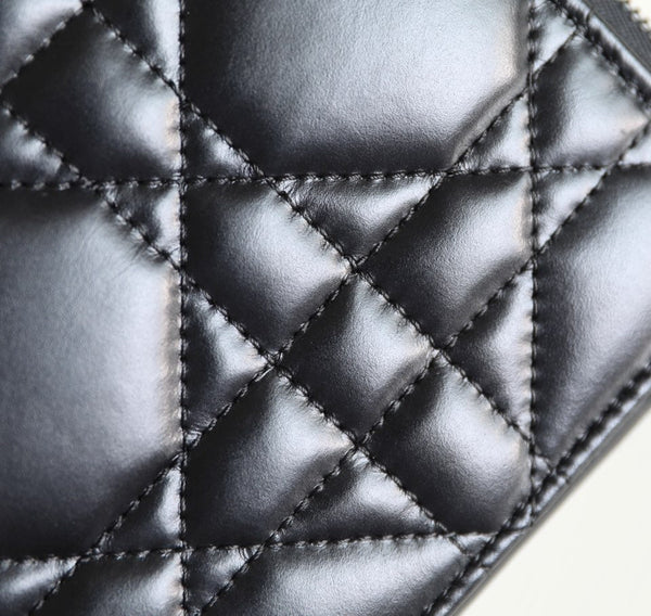 BORSA CARO BOX 19 IN PELLE DI VITELLO NERA