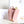BORSA CARO BOX 19 IN PELLE DI VITELLO ROSA CHIARO