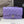 flap bag mini 20cm purple caviar silver hardware