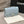 flap bag mini 20cm light cloud blue caviar silver hardware