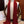 KNIT CASHMERE SCARF GARNET RED MIX BLACK 619590