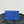 PORTAFOGLIO PLUMET POCKET 20 IN TELA GOYARDINE BLU ZAFFIRO E FINITURE IN PELLE DI AGNELLO