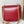 TRIPHOME 19 SADDLE BAG CHERRY RED CALFSKIN