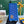 BORSA GRAND HÔTEL TRUNK 24 IN TELA GOYARDINE BLU E PELLE DI VITELLO