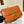 triomphe 22 brown calfskin gold hardware